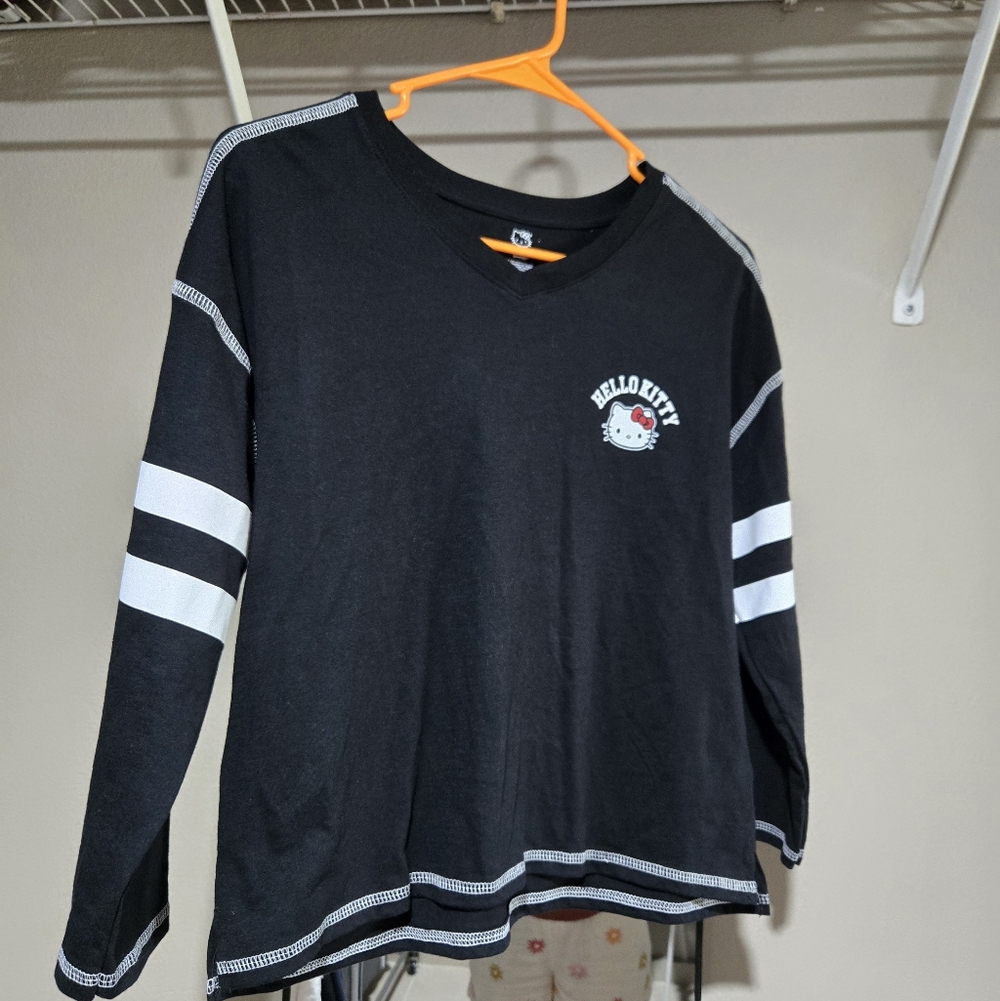 Hello Kitty Black Graphic Tee